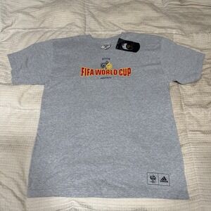 FIFA World Cup Germany 2006 T-shirt Gray Officially Licensed Men's Large - NWT